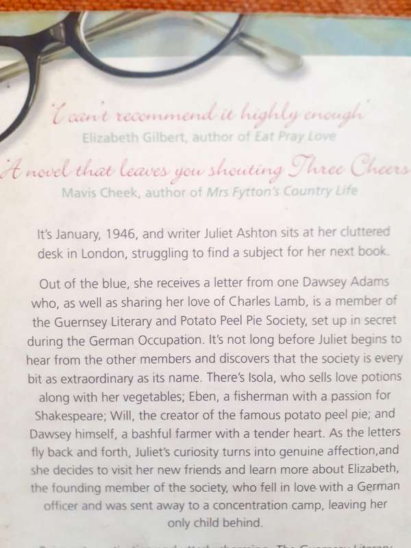 The Guernsey Literary and Potato Peel Society ~ Mary Ann Shaffer