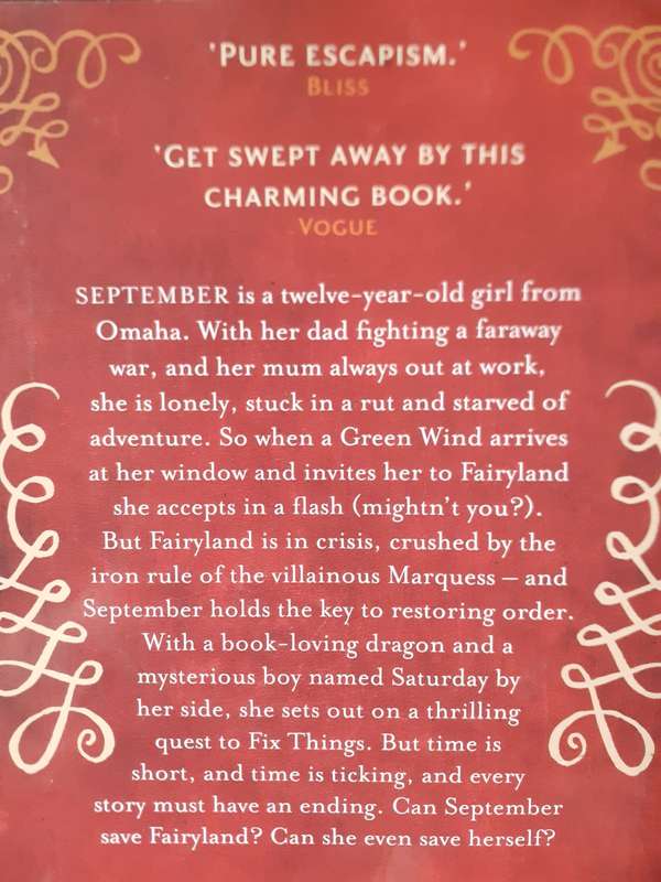 The Girl Who Circumnavigated Fairyland in a Ship of her Own Making ~ Catherynne M Valente