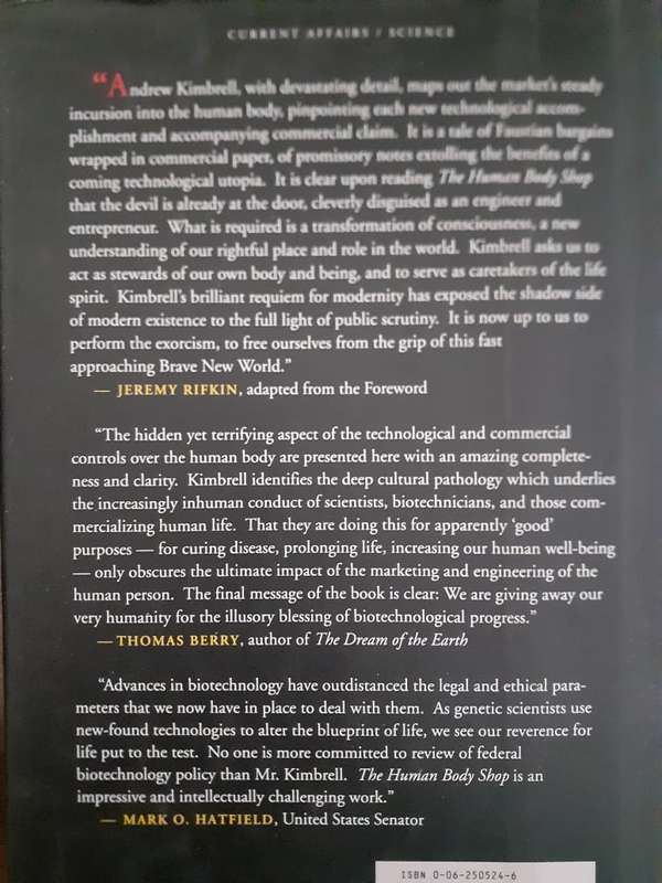 The Human Body Shop ~ Andrew Kimbrell