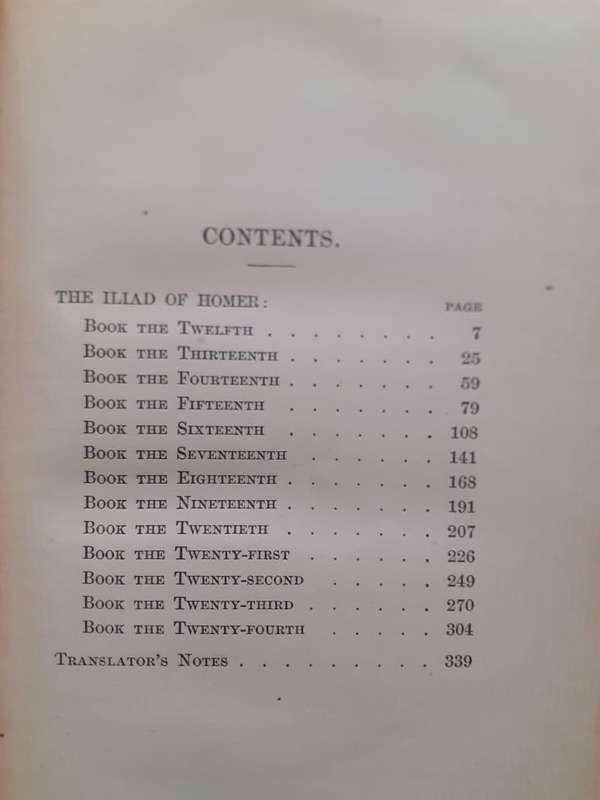 The Iliad of Homer ~ translated by Alexander Pope