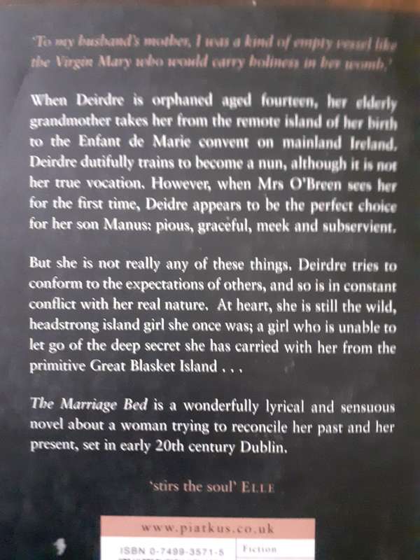 The Marriage Bed ~ Regina McBride