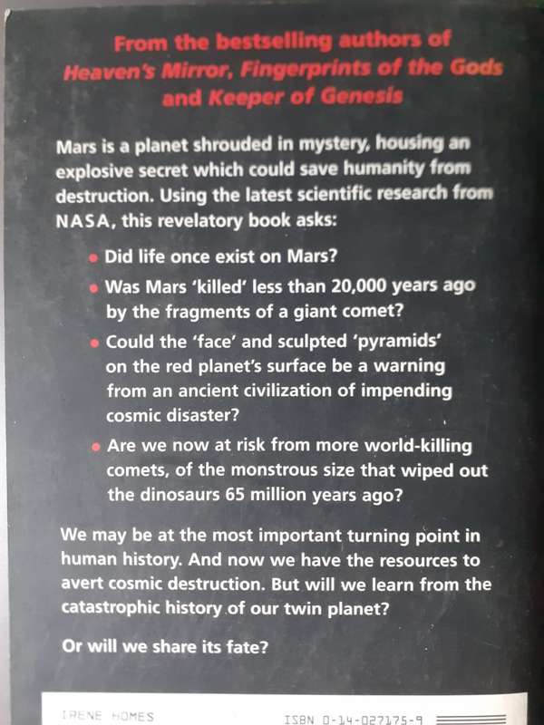 The Mars Mystery ~ Graham Hancock