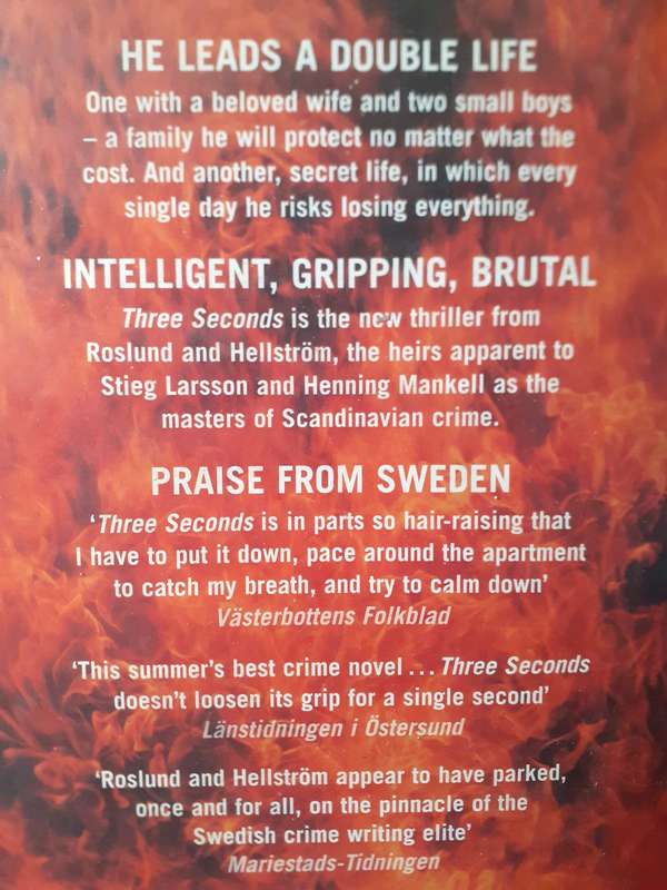 Three Seconds ~ Roslund / Hellstrom