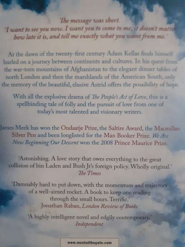 We Are Now Beginning Our Descent ~ James Meek