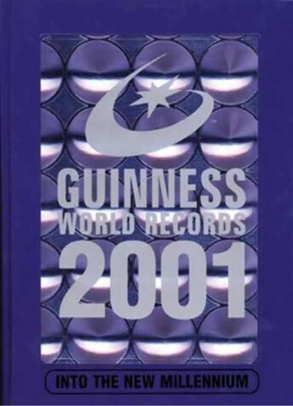 Guinness world records 2001