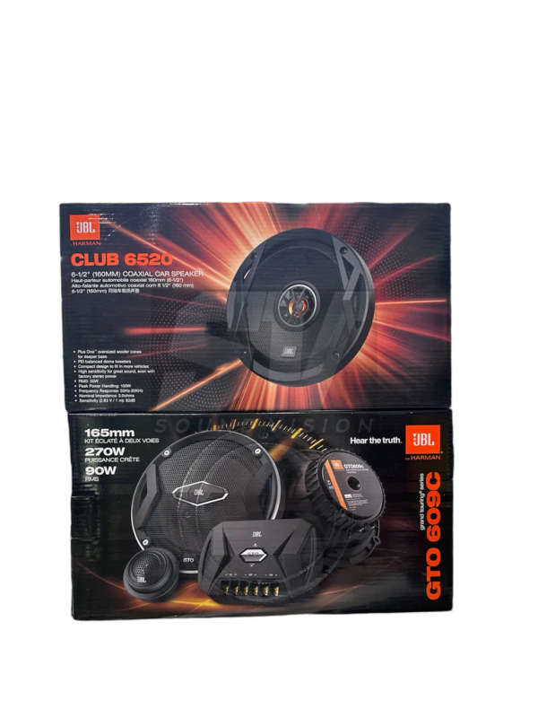 JBL GTO609C 270W 6''  COMPONENT SPEAKERS