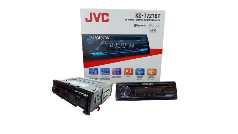 JVC KD-T721 Single Din Radio