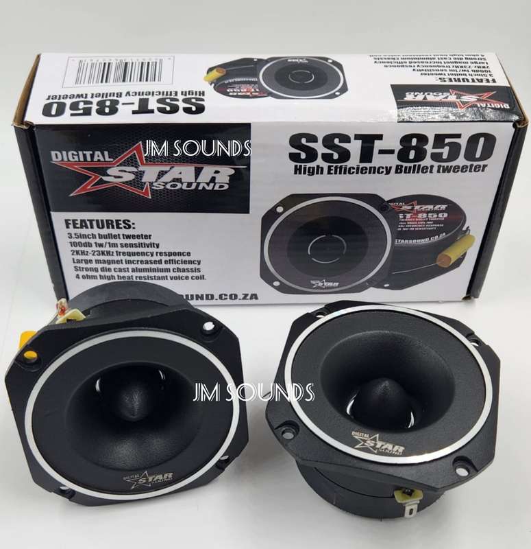 STARSOUND SST-850 3 bullet tweeters