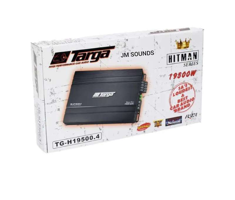 Targa TG-H19500.4 4 Channel Amplifier