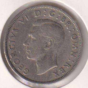 GREAT BRITAIN 2 SHILLINGS 1951 IN COIN FLIP
