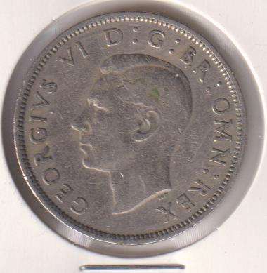 GREAT BRITAIN 2 SHILLINGS 1950 IN COIN FLIP