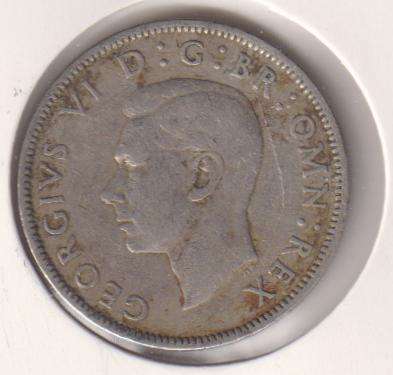 GREAT BRITAIN 2 SHILLINGS 1949 IN COIN FLIP