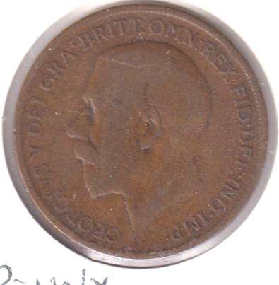 GREAT BRITAIN 1 PENNY  1922 IN COIN FLIP