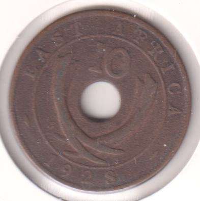 EAST AFRICA 10 CENTS 1928 (KING GEORGE V) IN COIN FLIP