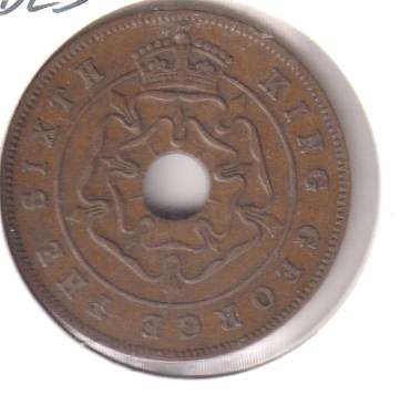 SOUTHERN RHODESIA 1 PENNY 1951 IN COIN FLIP