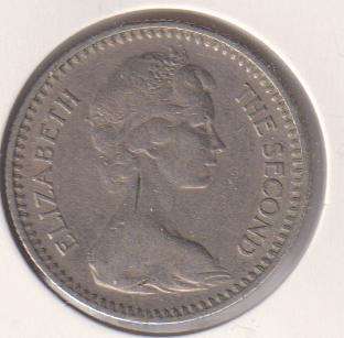 RHODESIA  10c Cents 1964 IN COIN FLIP