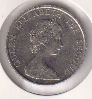 HONG KONG 5 DOLLARS 1981 IN COIN FLIP