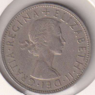 GREAT BRITAIN HALF CROWN 1963 IN COIN FLIP