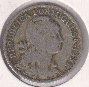 PORTUGAL 50 CENTAVOS 1935 IN COIN FLIP