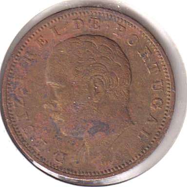 PORTUGAL 20 REIS 1884 IN COIN FLIP