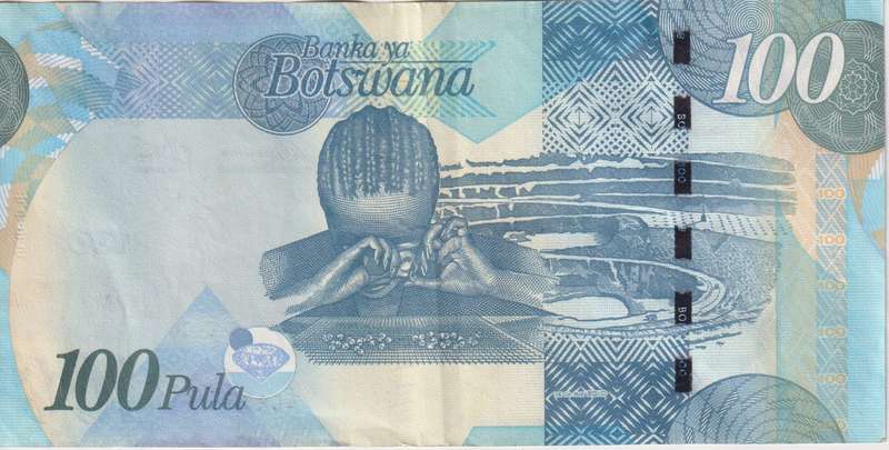 BOTSWANA  100 PULA 2012  P33 VF