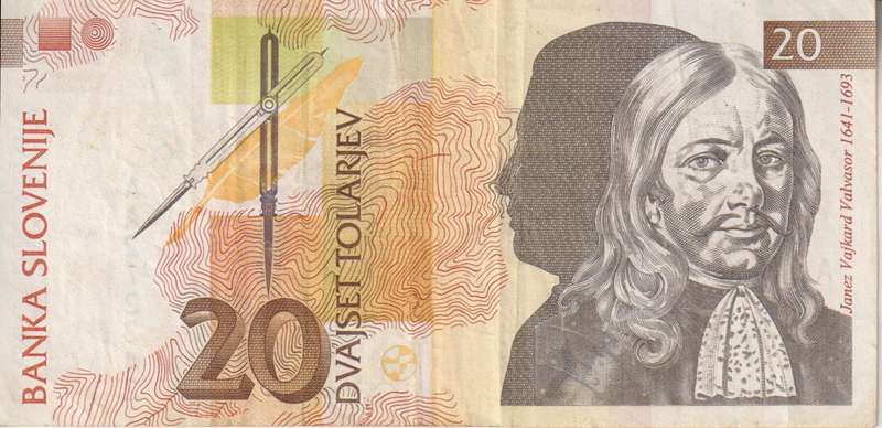 Slovenia 20 Tolajev 1992 P 12 VF