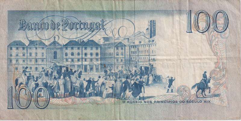 PORTUGAL 100 ESCUDOS 1981 P-178  VF