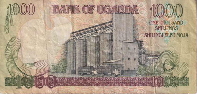 Uganda 1000 Shillings 2003 P39a F