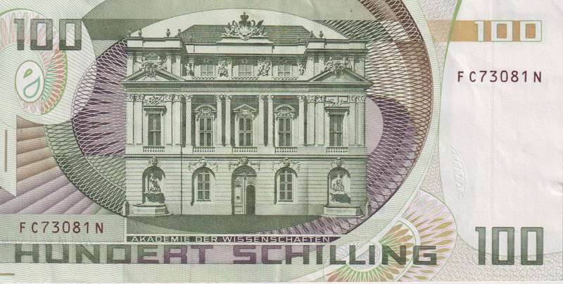 Austria 100 Schilling 1984 P150 VF