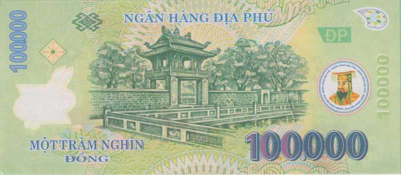 Chinese Heaven/Hell Banknote 100000 - Joss Paper