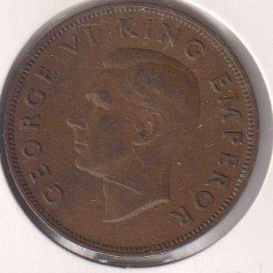 NEW ZEALAND 1 PENNY 1940 - IN COIN FLIP