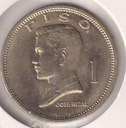 PHILIPPINES 1 PESO  1972 - IN COIN FLIP