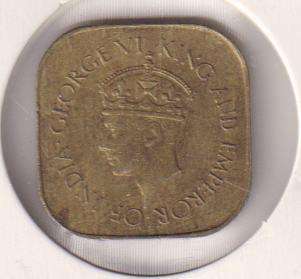 CEYLON  5 CENT  1942 - IN COIN FLIP