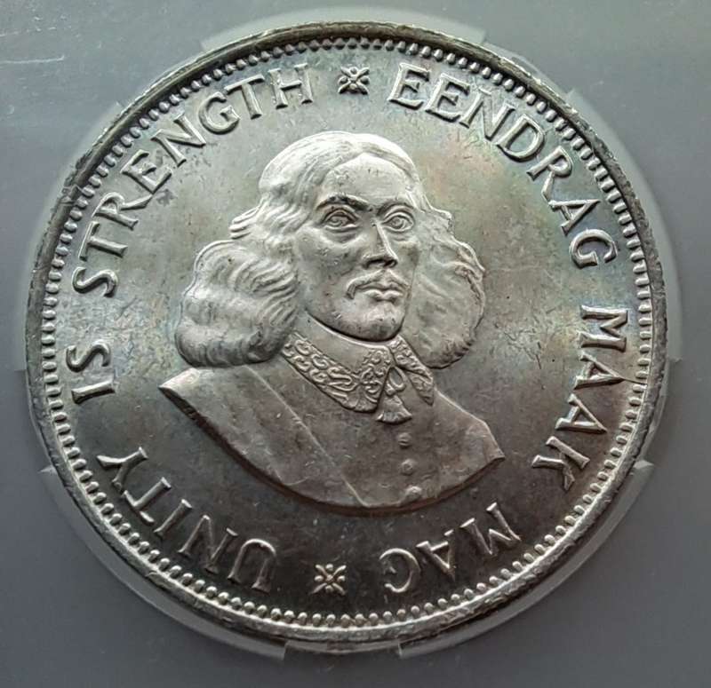1964  20 Cent -  SILVER - SANGS GRADED MS64