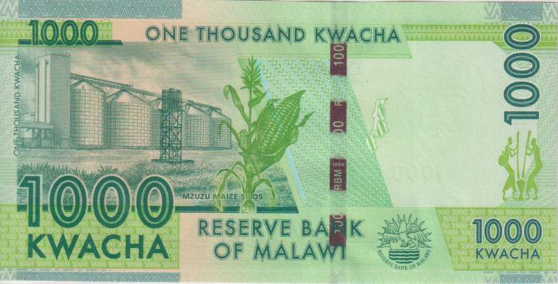 MALAWI 1000 KWACHA 2013 P62 UNC