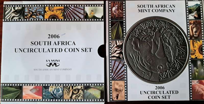 2006  RSA  UNCIRCULATED COIN SET -  see scans