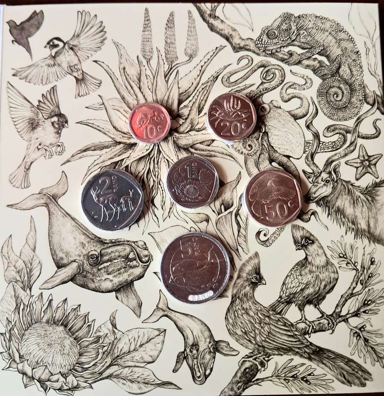 2023  RSA  UNCIRCULATED COIN SET-  see scans