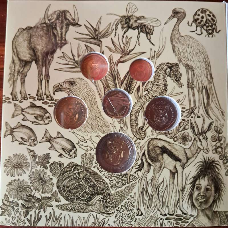 2023  RSA  UNCIRCULATED COIN SET-  see scans