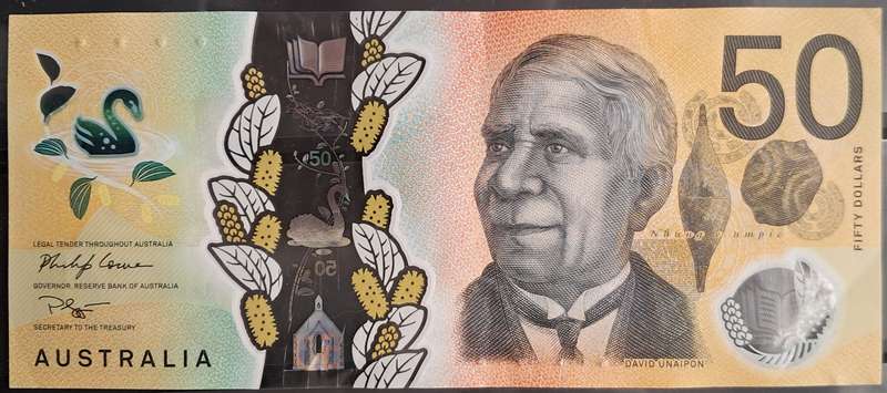AUSTRALIA 50 Dollars, 1995-2016 P47 XF