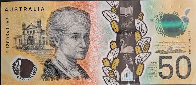 AUSTRALIA 50 Dollars, 1995-2016 P47 XF