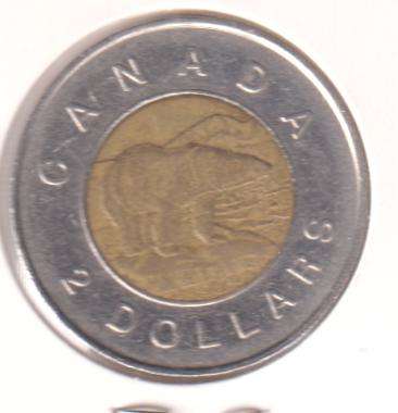 CANADA 2 DOLLAR 1996 - IN COIN FLIP