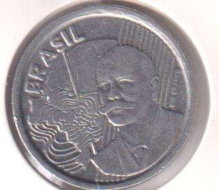 BRAZIL 50 CENTAVOS 2013 - IN COIN FLIP