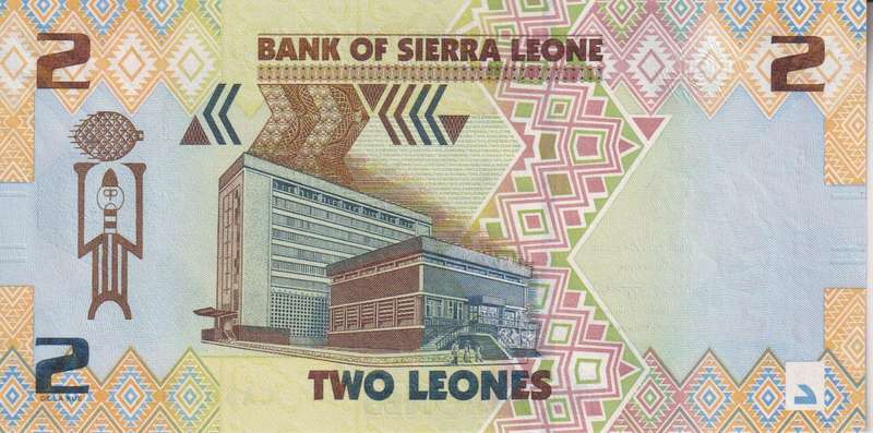 Sierra Leone 2 Leones 2022, P-35, UNC