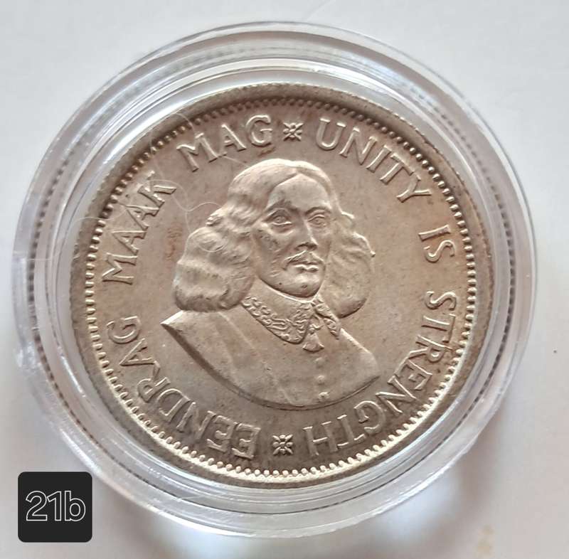 RSA - 1963 TEN CENT - SILVER - IN CAPSULE