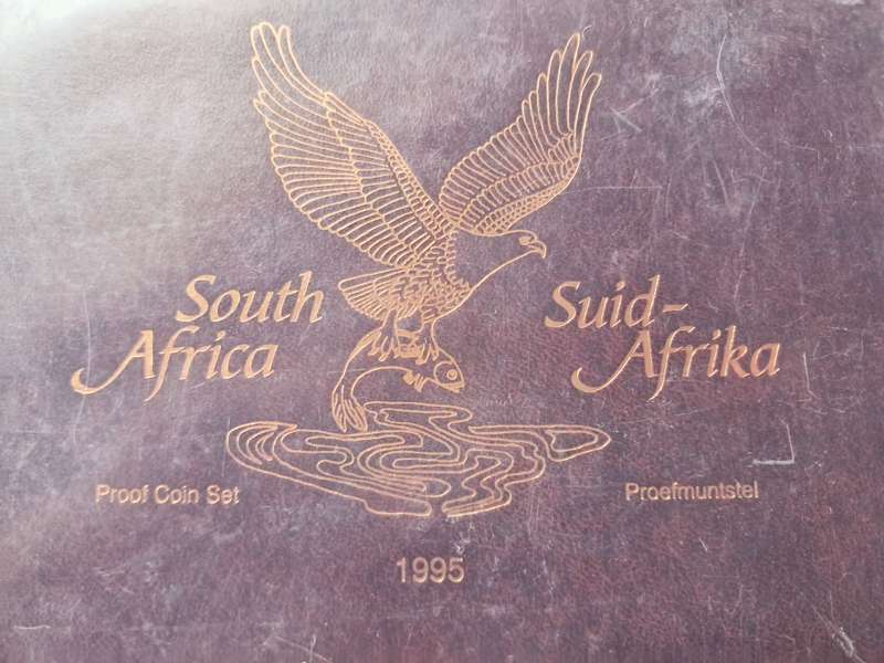 REPUBLIC OF SOUTH AFRICA - 1995 PROOF SET - STILL IN SEALED MINT PACKET AND BOX