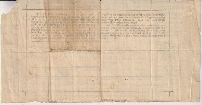 ZAR GOUVERMENTS NOTES - PIETERSBURG £ 1 - 1901 - ZAR 15 - 20397A - TEAR - CONDITION AS PER SCANS