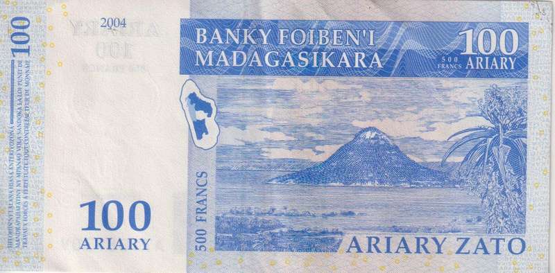 Madagascar 100 Ariary 2004 P86 VF