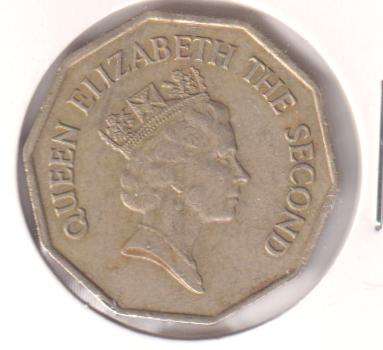 BELIZE 1 DOLLAR 2003 IN COIN FLIP