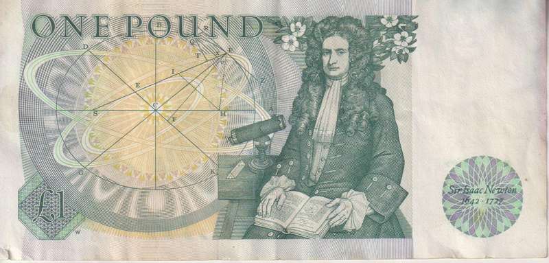 Bank of England Great Britain 1 Pound 1978-1981 `Somerset` P377b VF