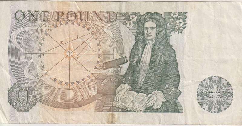 Bank of England Great Britain 1 Pound 1981-1984 `Page` P377a VF